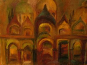 Voir le détail de cette oeuvre: Domes de la Basilique St Marc a Venise