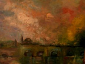 Voir le détail de cette oeuvre: vue du pont de Blois
